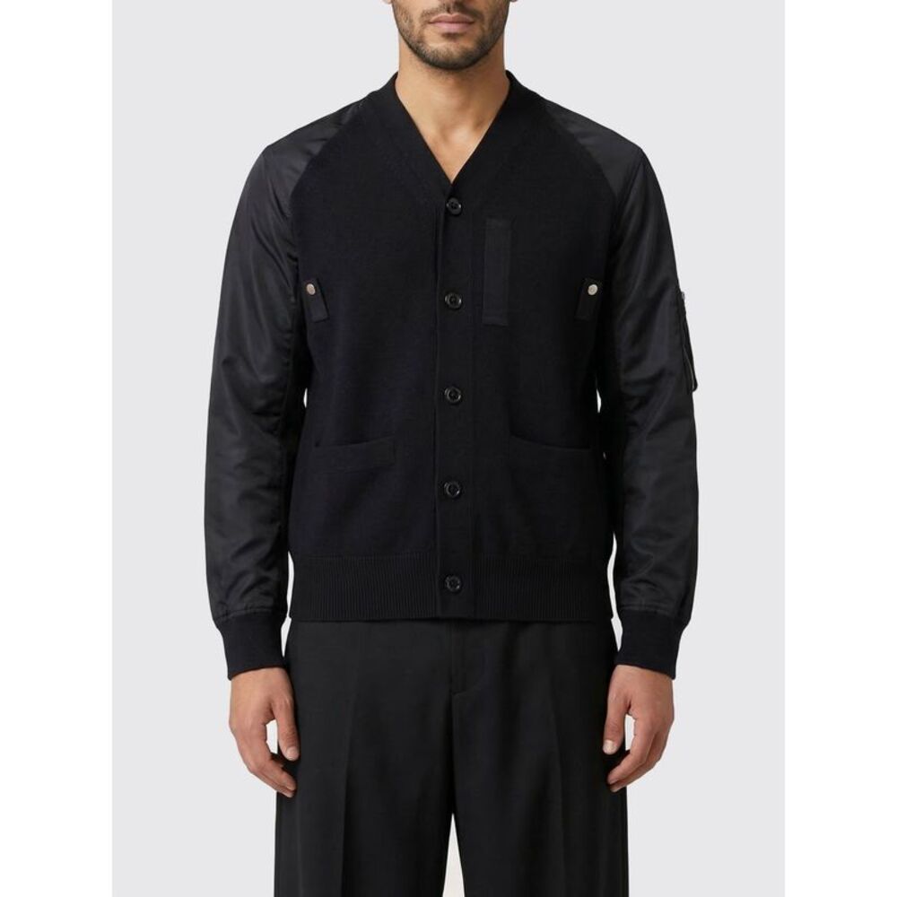 Sacai Sweater Men Black